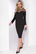 Платье "Андриана" (блэк) П8074 LT Collection