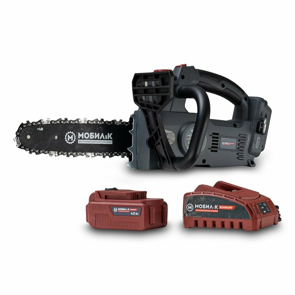 Пила акк МОБИЛ К XCA25 КОМФОРТ шина 25см 3/8" 20В 1*4Ач ЗУ (MBK0027800)