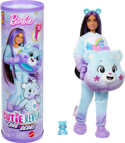 Кукла в костюме Мишки Barbie Cutie Reveal Lalka, JFV61
