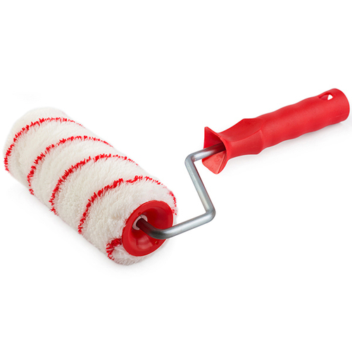 Валик 240*8мм МАСТЕР "Для работ с водными красками" Полиамид красные полоски АКОР арт.334-106