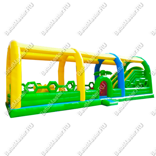 Надувной батут "Весёлая плантация" 12*5*6 м