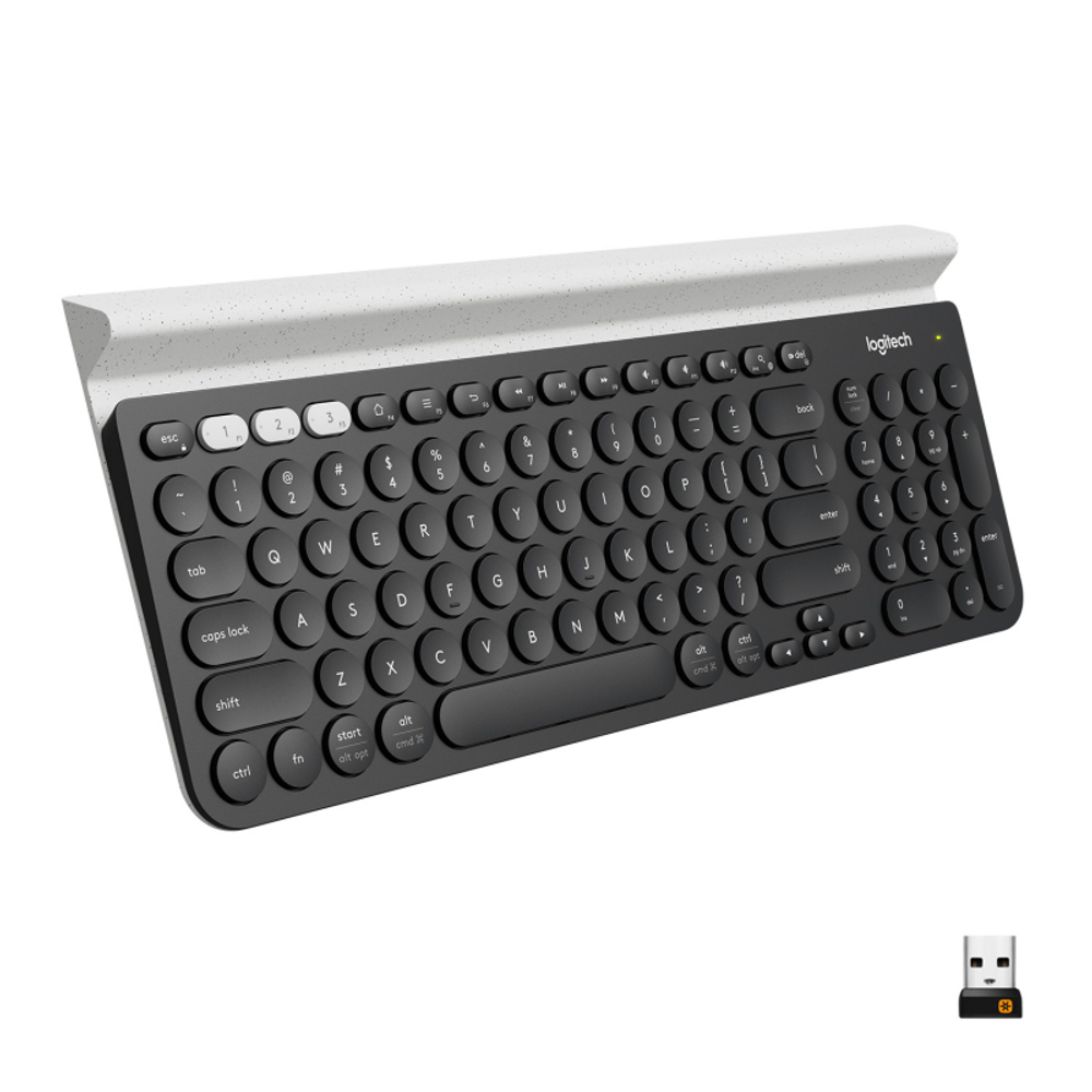 Клавиатура Logitech Multi-Device Wireless Keyboard K780 USB Black 920-008043