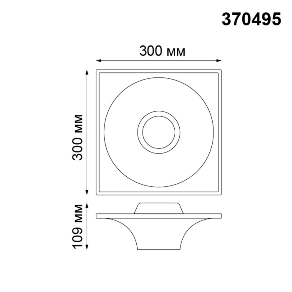 370495 SPOT NT19 628 белый гипс Встраиваемый под покраску светильник IP20 GU10 50W 220V CAIL