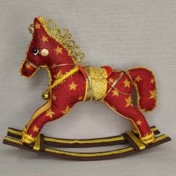 Ёлочная игрушка Лошадка-Качалка №2
