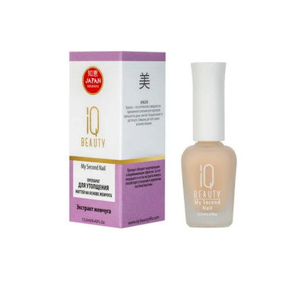 IQ Beauty - Препарат для утолщения ногтей на основе жемчуга, 12.5мл