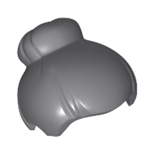 Волосы 93217 Dark Bluish Gray