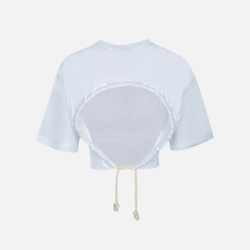 Футболка с открытой спиной женская MSGM