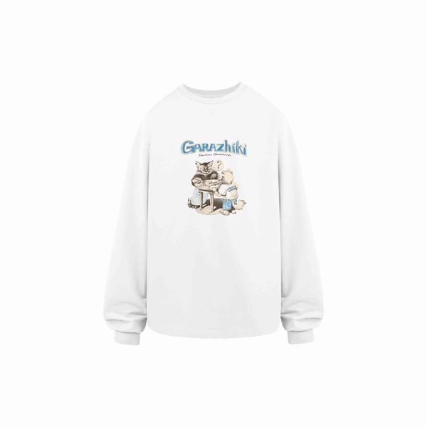 Лонгслив Garazhiki White - фото 10
