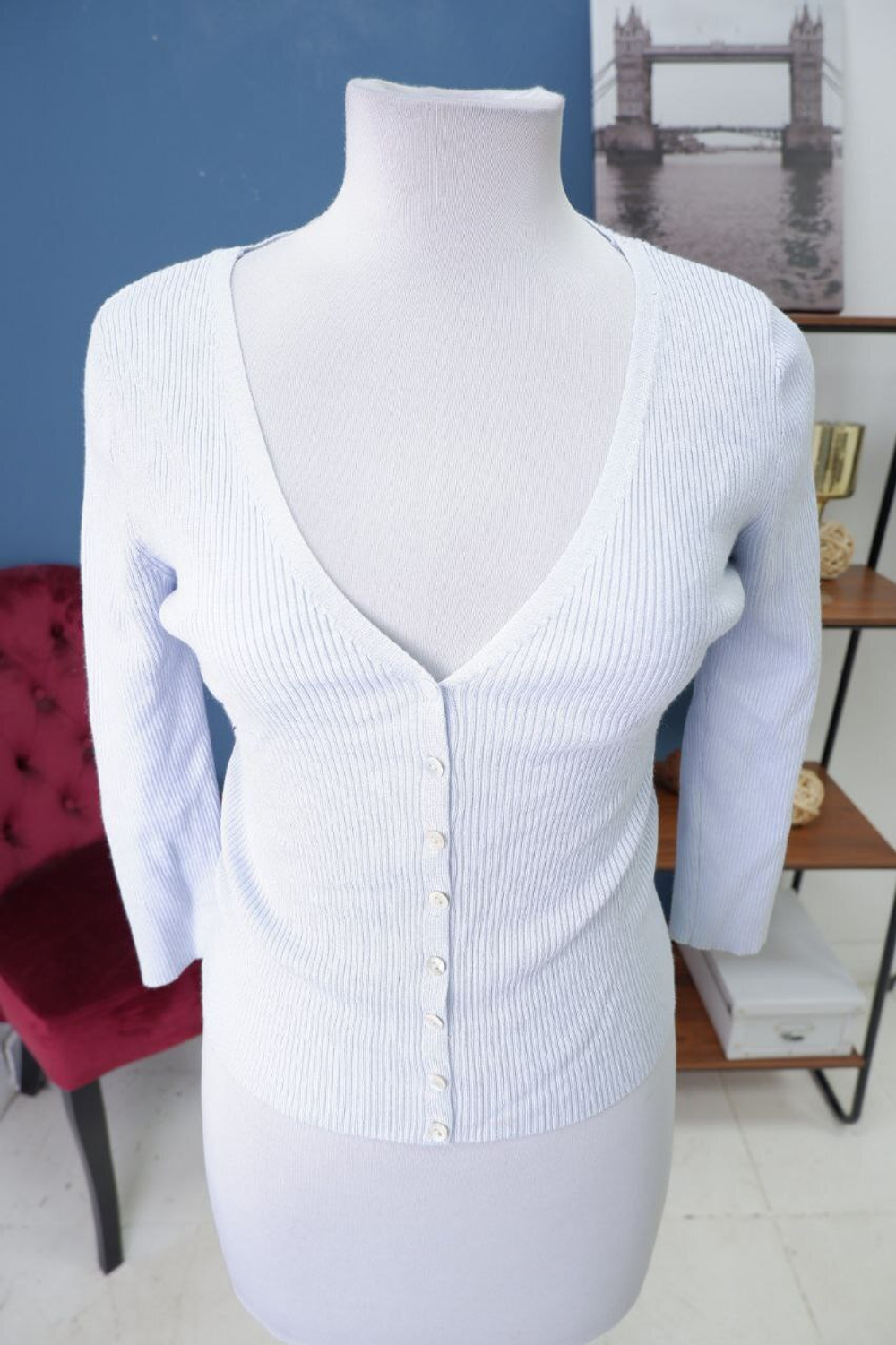 Кардиган Stradivarius светлый 48 размер