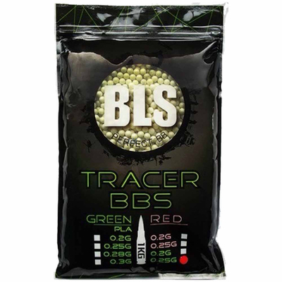 ШАРИКИ BLS трассирующие 0,25g (1кг, зеленые)