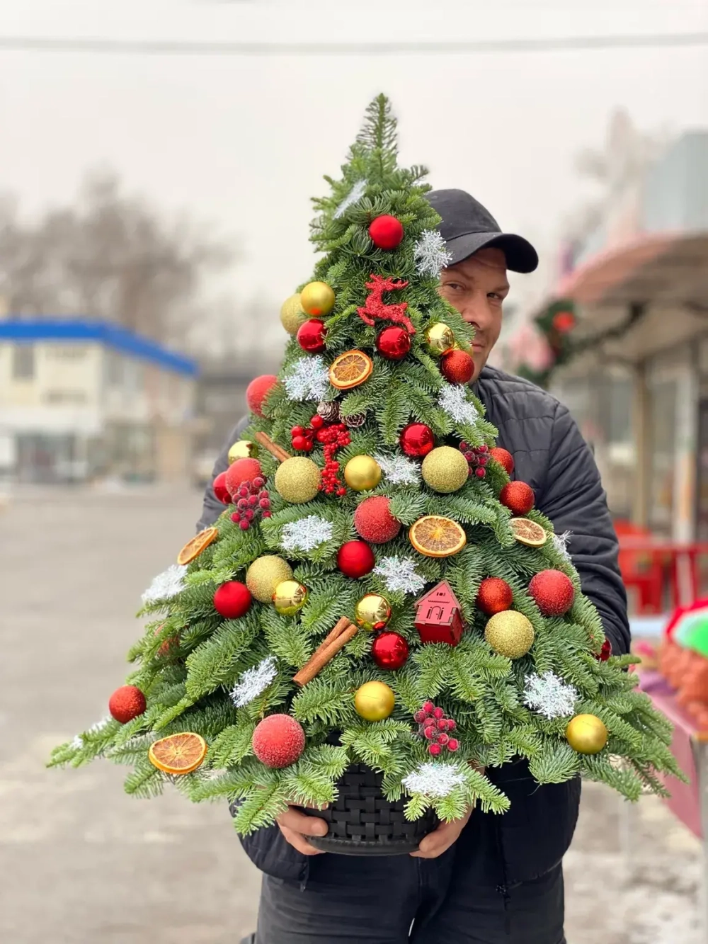 Новогодняя ёлка большая "Holiday fir-tree Large two"