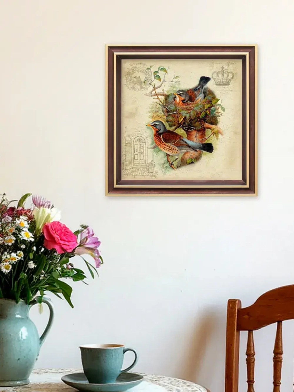 Картина на стену интерьерная на холсте 23*23 см