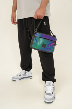 Сумка мессенджер KUL'TURA "Long Pro" Радужный Рефлектив