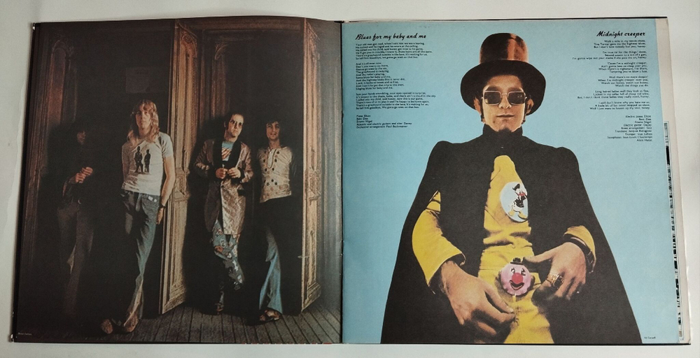 Винтажная виниловая пластинка Elton John Dont Shoot Me Im Only The Piano Player (Japan 1973) (Obi) (NM)