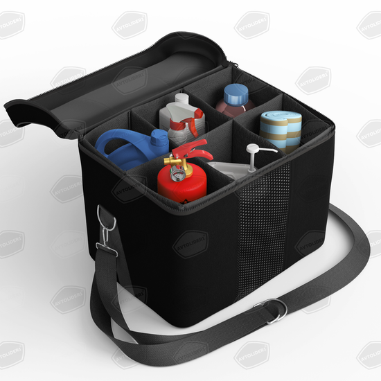 Автомобильная сумка-органайзер в багажник из жаккарда