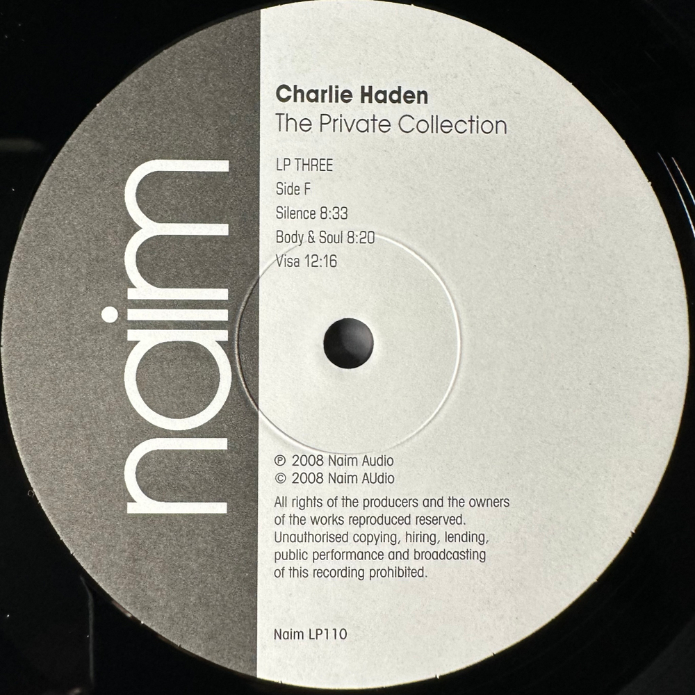 Charlie Haden ‎– The Private Collection 3LP (Англия 2008г.)