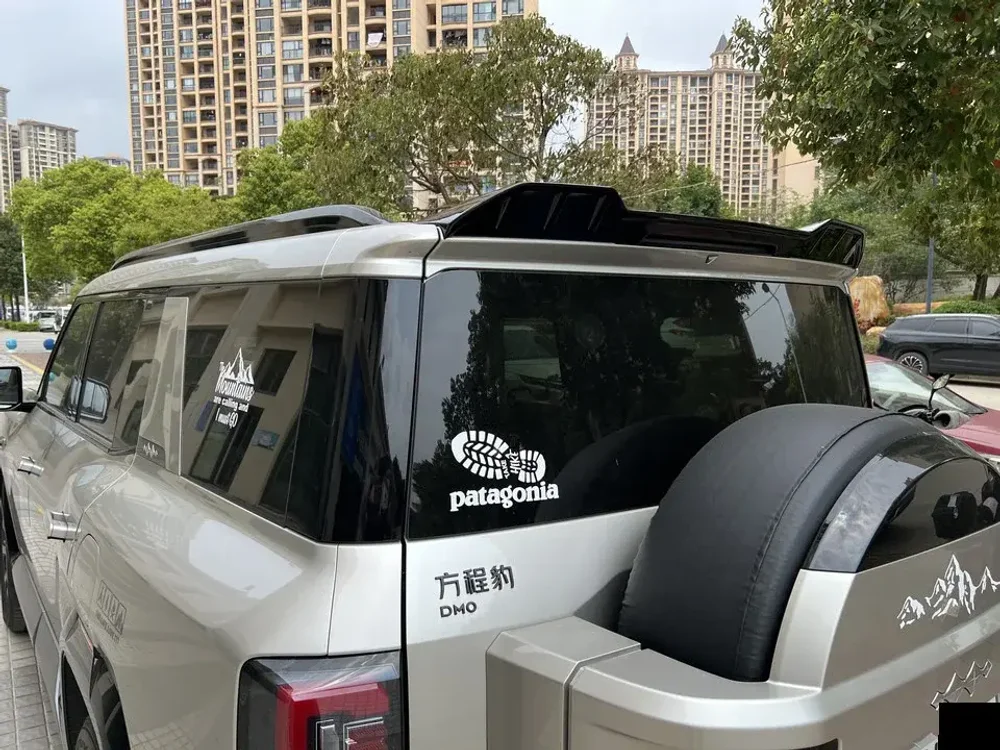 Спойлер для BYD Leopard 8 2024+ Fangchengbao Bao 8 леопард 8 крыло spoiler аэродинамический обвес