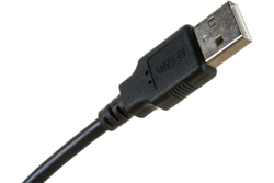 Кабель USB - mini USB REXANT 0.2 метра, черный 18-1131-2