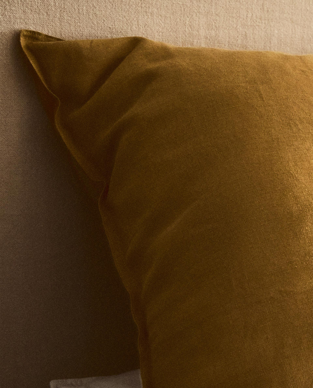 Наволочка Zara Home хлопок, лён 100%, однотонный, 3115/091 · арт. 3115/091