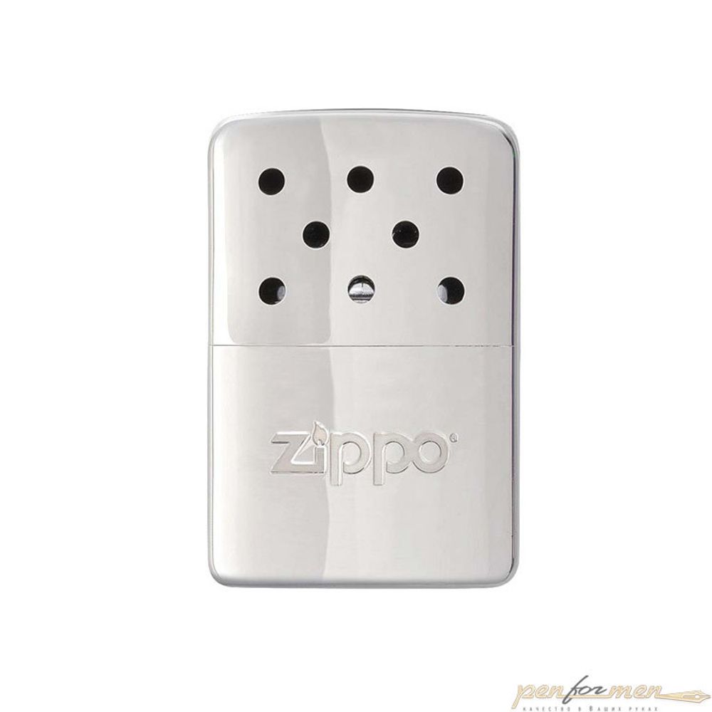 Каталитическая грелка ZIPPO High Polish Chrome на 6 ч, размер 51x15x74 мм (40360)