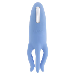 Голубой вибромассажёр Tentacle Tickler