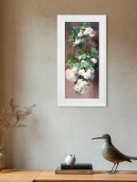 Картина на стену интерьерная на холсте в раме 21*40 см