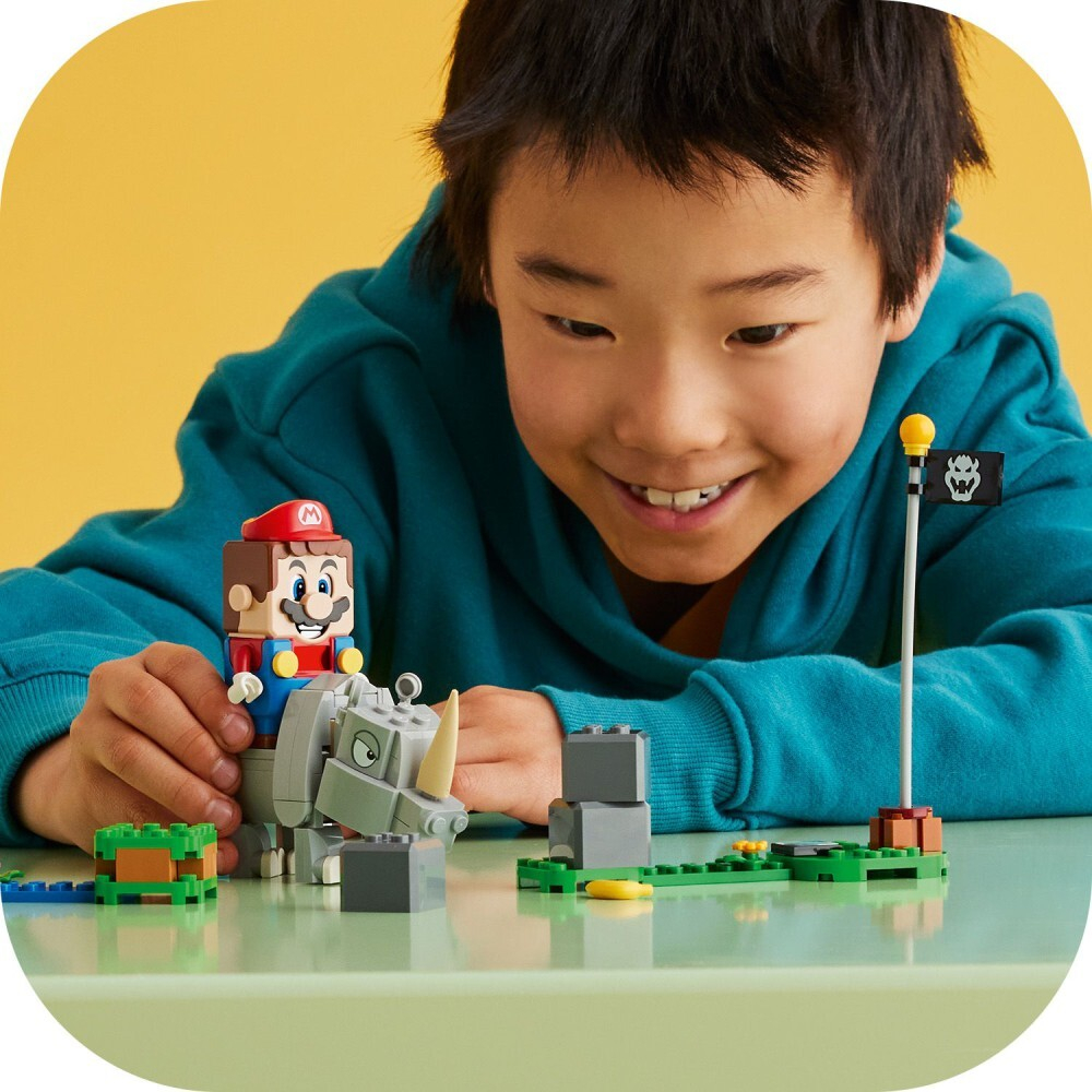 LEGO Super Mario - Носорог Рэмби - набор расширения 71420 / артикул   71420  / GTIN 5702017415727