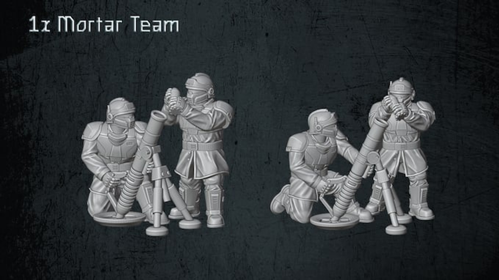 Astra Militarum Mortar Team