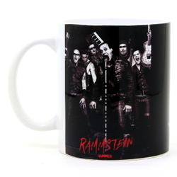 Кружка Rammstein лого/группа