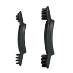 Набор из 2 эрекционных колец с щеточками для наружной стимуляции