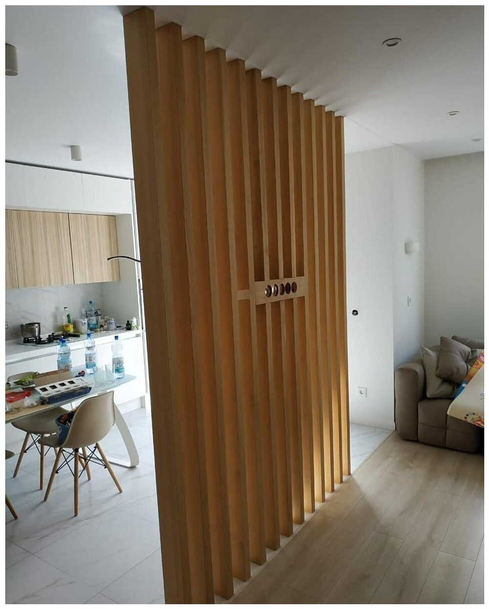 TV перегородка из Сосны 50х120мм