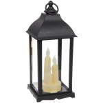 Сувенир с подсветкой «Волшебный огонь» 14*14*32 см, Черный (работает от батареек 3*ААА)