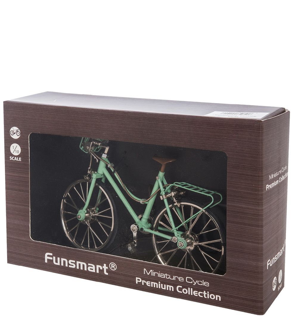 VL-06/5 Фигурка-модель 1:10 Велосипед женский «Torrent Ussury» салатовый