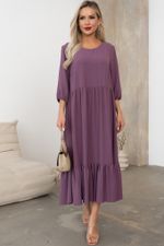 Платье Виолетта (сливовый) Р11-1247/2 Nikol