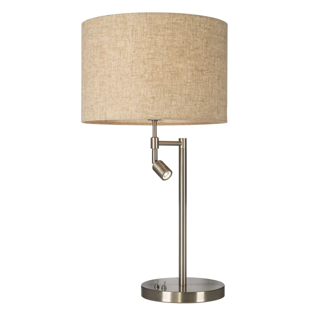 Citilux DUPLET CL801011 Настольная лампа с бежевым абажуром