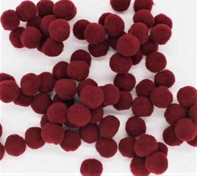 Помпоны для творчества, ш. 1,5 см