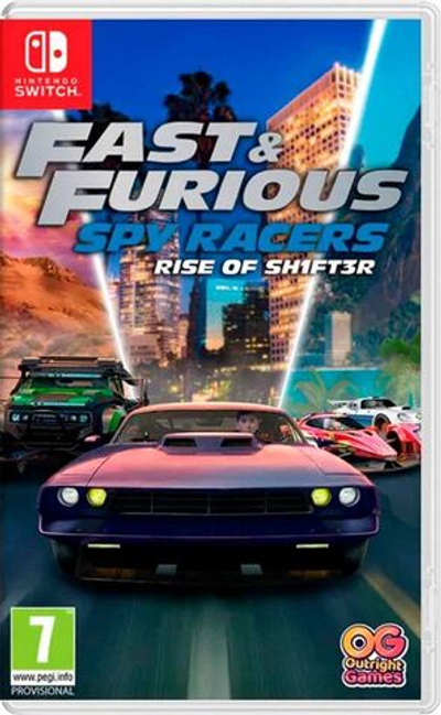 Игра Fast & Furious: Spy Racers Rise of SH1FT3R (Русские субтитры) для Nintendo Switch