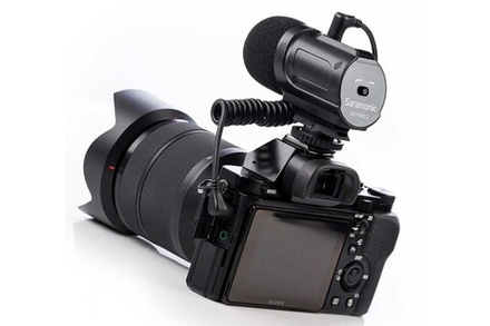Микрофон накамерный Saramonic SR-PMIC2 стерео X/Y, разъем 3,5 мм TRS