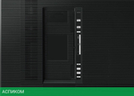 Информационная панель Samsung QB75B черный (LH75QBBEBGCXCI)