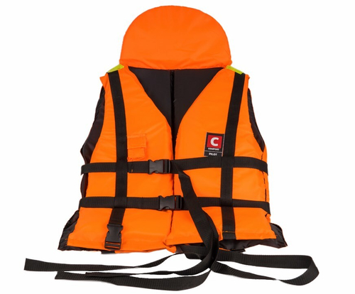 Жилет Comfort Pilot Лоцман спасательный с подгол.и свистком 80-120 кг (сертиф.)