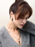 Серьги "Love Or Sex" Black