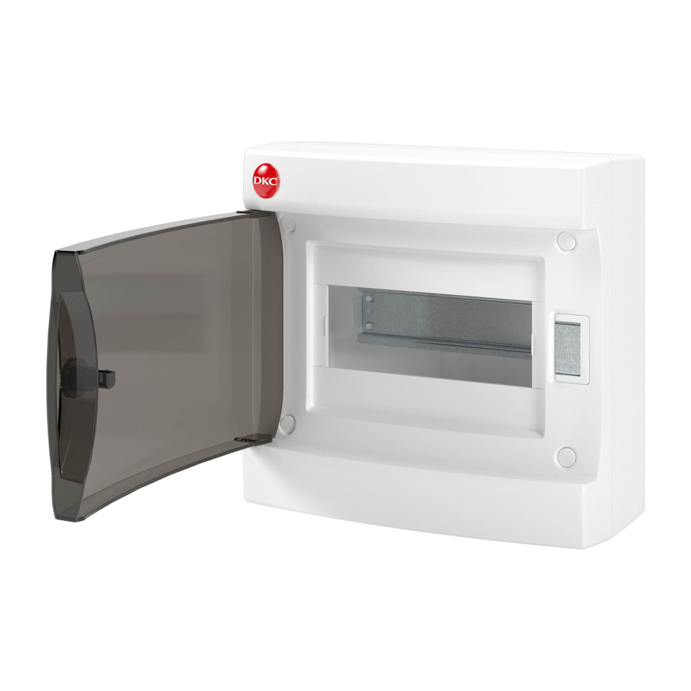 Щиток настен.с двер.8мод.,IP41,бел.,с усил. клем.блок.1х87308