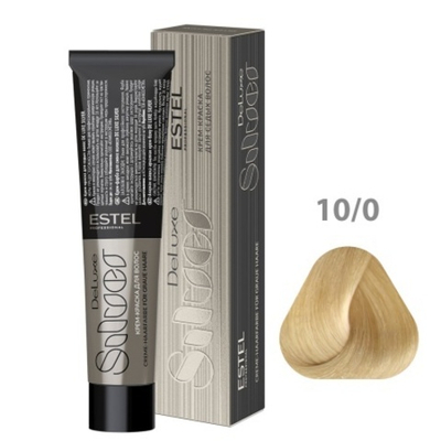 10/0 Крем-краска De Luxe Silver , светлый блондин