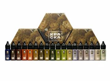 Живописный Сет от Стеллы Аксеновой (Краска Tattoo Ink)