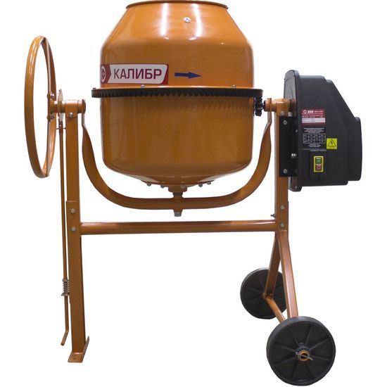 Бетономешалка "КАЛИБР" БСЭ-120П (полиамид)