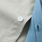 Сорочка Ymkashix Puff светло-серая/синяя