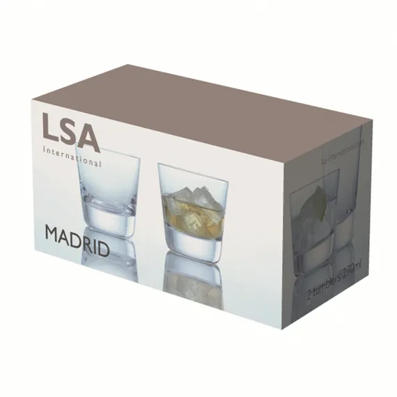 Набор из 2-х стаканов Madrid 270 мл