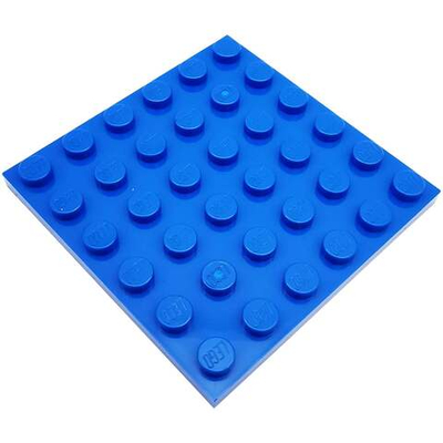 Lego Плитка 6х6 (синий) 4199519
