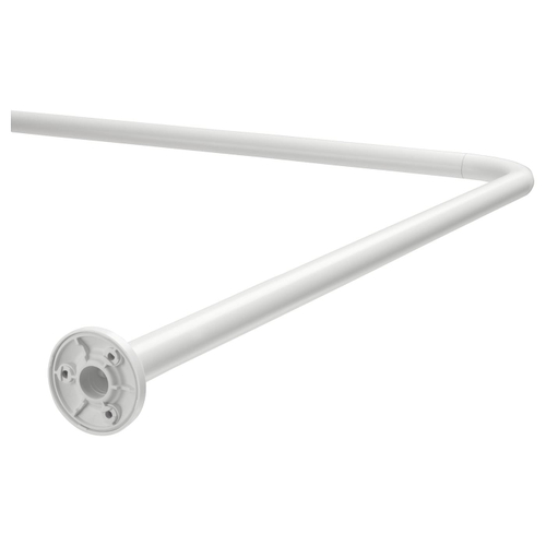 Карниз для ванной IKEA VIKARN (ВИКАРН), Белый, 90-160 см
