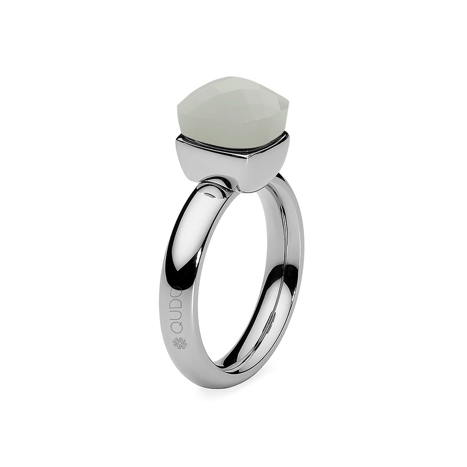 Кольцо Qudo Firenze Light Grey Opal 16 мм 610319 BW/S